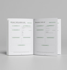 LABON Custom Stress Management Mindfulness Journal Gift Planificador de fertilidad de 12 semanas para la infertilidad - Product Image 3
