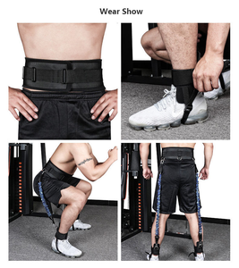 CZFIT Ensemble de Bandes de Résistance pour Entraînement de Vitesse et d'Agilité avec Sangles de <span class=keywords><strong>Cuisse</strong></span> et de Cheville, Bandes de Squat en TPE pour Entraînement de Rebond - Product Image 3