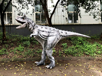 Costume de dinosaure réaliste adulte fait à la main Costume de dinosaure réaliste pour le spectacle d'activité