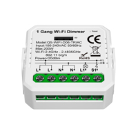 Module variateur LED intelligent Tuya TRIAC PWM 0-10V WiFi Zigbee, commande vocale Alexa Google Home, interrupteur variateur de lumière pour lampe LED