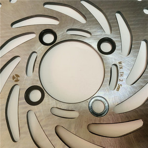 PCX125 pcpckzr NS110 motosiklet frenler için paslanmaz çelik ön ve arka disk fren Rotor plaka - Product Image 3