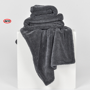 2024 superventas productos listos para enviar lados duales 1200gsm toalla trenzada de microfibra Toalla de secado de coche - Product Image 3