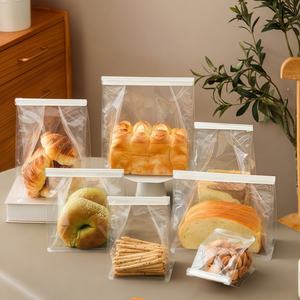 Bolsas de Papel Personalizadas para Bagels con Ventana Transparente, Bolsa de Embalaje para Panadería para Bagels Frescos y Productos de Charcutería - Product Image 1