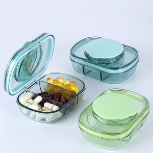 SUNSHING Pill Cutter and Container Box Portable Pill <b>Splitter</b> with Storage Medicine Cutter Organizer Case for Tablet Cutting - Product Image 3