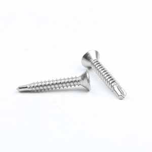 Din <span class=keywords><strong>7504P</strong></span> Acero inoxidable 304/316 Rosca fina Cruz Empotrada Cabeza avellanada Tornillos de perforación Rosca métrica - Product Image 5