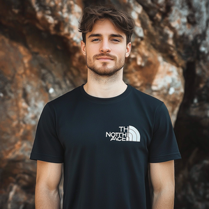 T-Shirt da <span class=keywords><strong>Uomo</strong></span> Oversize in Cotone di Alta Qualità con Stampa Serigrafica, T-Shirt Semplice con Logo Personalizzato, Abbigliamento di Design - Product Image 3