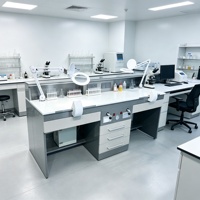 Mesa de Laboratorio Dental, Estación de Trabajo Dental, Banco de Trabajo para Técnico, Mesa de Trabajo Dental para Técnico
