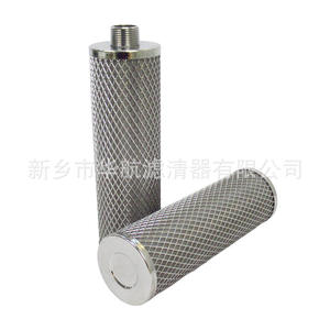 ไส้กรองน้ำสแตนเลสเกลียวนอกขนาด 1 นิ้ว ยี่ห้อ HHLQQ ขนาด 80*254 มม. สำหรับกรองน้ำในอุตสาหกรรม ผลิตในประเทศจีน - Product Image 3