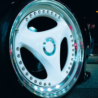 Jantes forgées RCSR Deep Concave Dish Polished T6061 2 3 pièces 5X114.3 en alliage 18 19 20 21 22 23 24 pouces pour Golfdella Volkswagen