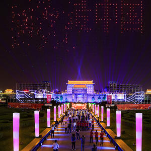 RGB <span class=keywords><strong>grande</strong></span> pioggia di meteoriti luci di illuminazione del paesaggio Hotel giardino decorazione creativa IP65 paesaggio esterno <span class=keywords><strong>lampada</strong></span> a LED - Product Image 6