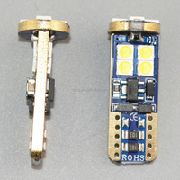 Pièces et accessoires automobiles, éclairage automobile, ampoule LED de voiture T10 3030 12SMD 12 LED compatible Canbus, remplacement/mise à niveau d'ampoule automobile