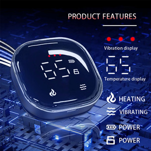 Cinturón de Cintura Ems con Interruptor, Cinturón de Cintura con Calentamiento por Pulsos de Baja Frecuencia y Vibración, Interruptor de Ajuste de Temperatura con Pantalla Digital - Product Image 6