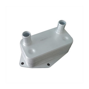 ออยล์คูลเลอร์สำหรับ BMW 3 E46 5 E39 11422247015 5989070141 ขนาดแกนกลาง 10x8x6 ขนาดภายนอก 12x10x8 อะไหล่ทดแทนใหม่ - Product Image 1