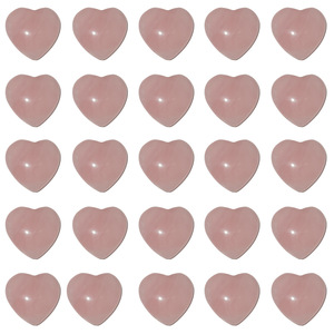 DIY Ornements en cristal naturel non poreux en forme de cœur, pierres semi-précieuses, accessoires de collier, Aliexpress, pendentif en forme de cœur de 15 mm - Product Image 6