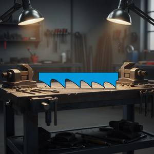 Lame de scie à ruban bimétallique Fervi pour la découpe des métaux 3/8 po x 0,025 po x 10 pi - Product Image 3