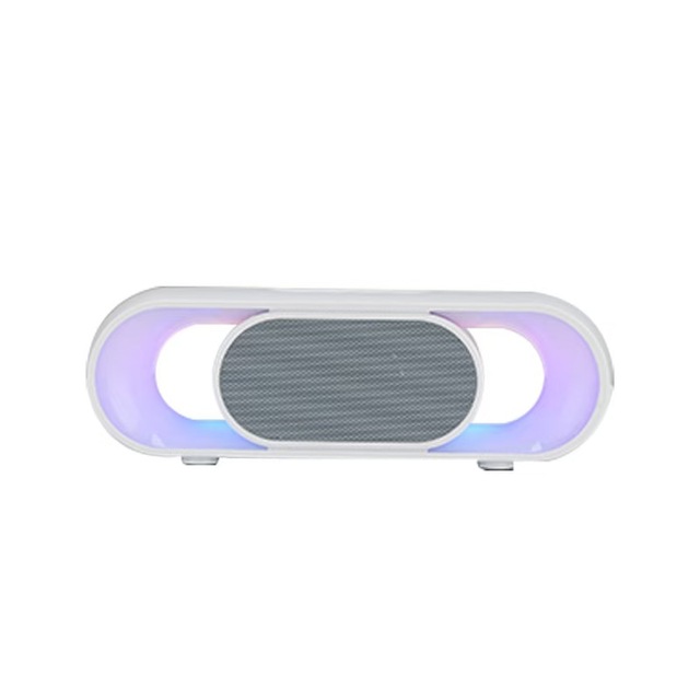 2026 New Arrival B36 Bluetooth Speaker with RGB Light Multiple Playback Modes Long Endurance 1200mAh Battery