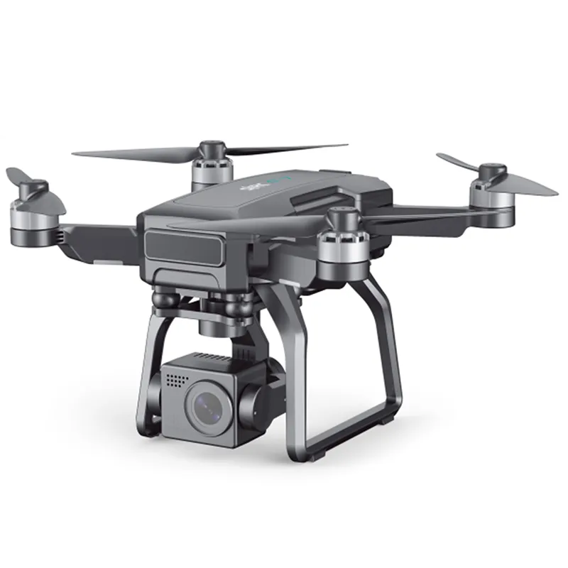 SJRC F7 4K PRO 3 км GPS Дрон Двухъядерный Intel HD камера 3-осевой и портативный монопод с шарнирным замком для профессиональной аэрофотосъемки бесщеточным Мотором Квадрокоптер Радиоуправляемый Дрон гаджеты