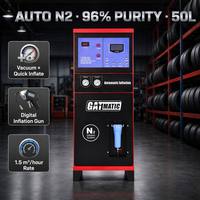 GATmatic GN-4000S Gonfleur automatique d'azote pour pneus, chargeur N2, gonflage rapide sous vide, pureté 97%, réservoir 50L, certifié CE
