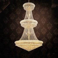 Classique hôtel salon spirale long moderne led luxe asfour cristal escalier lustre éclairage haute qualité cristal lumière