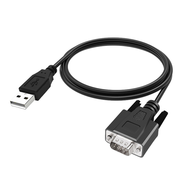 Db9 Pin Usb to Rs232 Serial Converter Adapter Cable