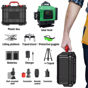 <span class=keywords><strong>Nivel</strong></span> Láser <span class=keywords><strong>4D</strong></span> de 16 Líneas, Autonivelante, Haz Verde, con Baterías Recargables para Trabajos de Bricolaje y Diseño del Hogar - Product Image 3