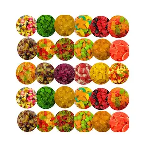 OEM Service Gummy Candy Benutzer definierte Gelatine Sweert Halal Snacks hoher Qualität guter Preis Gummy Candy Hersteller