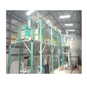 Hot Sale Complete Automatic Complete Equipment 52 Ton Complete Plant/ Wheat Flour Milling Machine Steel Stainless Brazil Cocoa