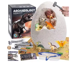 Набор для раскопок яиц динозавров и обнаружения 12 милых динозавров