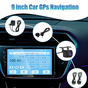 Autoradio universel 9 10 pouces, autoradio stéréo <span class=keywords><strong>T100</strong></span>, lecteur DVD de voiture avec écran tactile GPS/HD - Product Image 4