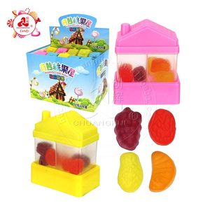 Merveilleuse <span class=keywords><strong>maison</strong></span> de <span class=keywords><strong>bonbons</strong></span> avec divers <span class=keywords><strong>bonbons</strong></span> gommeux doux en forme de fruit - Product Image 1