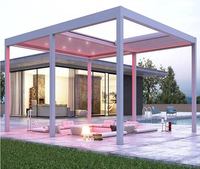 Pergola en aluminium directement de l'usine, prix abordable, pergola autoportante en aluminium, profilés d'extrusion en aluminium pour pergola extérieure