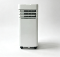 Climatiseur portable Airwens 9000 BTU électrique, faible bruit, économie d'énergie, refroidissement et chauffage, roues faciles à déplacer, télécommande, classe