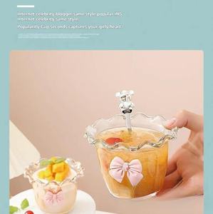 Tazón de Encaje Francés con Forma de Oso, de Gran Capacidad, para Postres, Ensaladas y Helados, Venta al por Mayor - Product Image 6