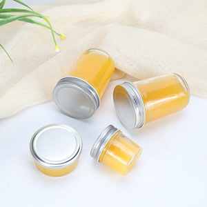 300ml 400ml 500ml bocaux en verre de qualité alimentaire vides transparents petit pot en verre de stockage pour <span class=keywords><strong>caviar</strong></span> miel confiture aliments en conserve - Product Image 3