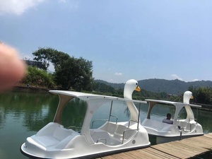 Venta directa de fábrica de alta calidad barco Cisne gruesa de fibra de vidrio se pedal de barcos para la venta - Product Image 5