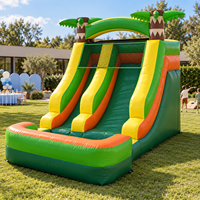 Vente chaude Parc de jeux commercial Parcours d'obstacles Château gonflable Thème licorne
