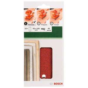 BOSCH - 2609256B03 Jeu de feuilles abrasives avec 8 trous pour ponceuse orbitale-EAN 3165140615198 ABRASIVES ABRASIVE PAPERS - Product Image 2