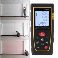 Instrument de mesure numérique au laser pour la mesure de la surface des pièces, télémètre infrarouge, ruban à mesurer industriel et commercial