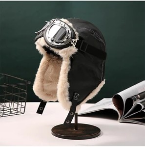 Kính phi công mùa đông unisex Y2K nhung bảo vệ tai ấm áp với thiết kế vẽ tay cho các nhiếp ảnh gia phi công thể thao ngoài trời - Product Image 6