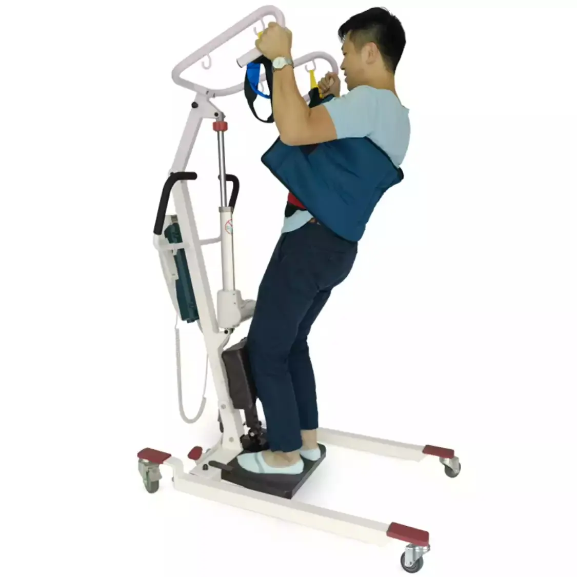 Patient Standing Aid Transfer Lifting Machine Lift Equipment Hoist for Disabled from Bed to Chair