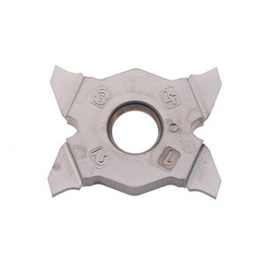 Insertos de Carburo PVD Originales MF80-130508M-M50 1230, Hoja de 12 mm, Grosor de 2.5 mm, Diámetro del Orificio de 16 mm, Forma de Rombo, Acero Inoxidable - Product Image 4