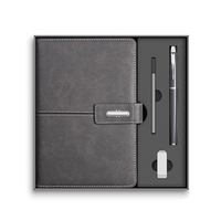 2024 coffret cadeau d'affaires de luxe Promotion d'entreprise A5 cahier et stylo présent pour un usage professionnel