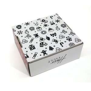 Boîte en carton ondulé personnalisée pour parfum, bougie, cosmétiques, cadeaux, emballage de perruques avec logo personnalisé, pliable - Product Image 3
