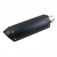 Vente en gros CBR 500 CBR 600 123*430mm Accessoires CBR600 Tuyaux d'échappement pour Honda CBR600 Silencieux d'échappement de moto