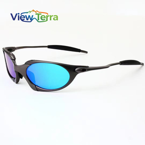 Occhiali da Sole O Brand Juliet UV400 con Montatura in Metallo Grigio, Occhiali Sportivi da Esterno, Occhiali da Sole Vintage Y2K di Lusso Unisex - Product Image 1