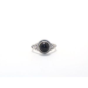 Nouvelle Collection : Bagues Unisexe en Argent Sterling Onyx Noir, Style Bohème, Faites à la Main, Massives et Raffinées, Idéales pour Mariages et Fêtes - Product Image 1