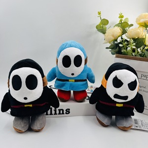 Ensemble de poupées en peluche de 15 cm pour figurines masquées de petits soldats Shy <span class=keywords><strong>Boy</strong></span> <span class=keywords><strong>Hey</strong></span> Ho bleus et noirs - Product Image 2