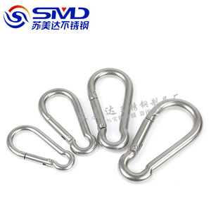 Mosquetón de Acero Inoxidable SMD 304 con Resorte, Gancho para Escalada, Sujetador para Equipo - Product Image 2