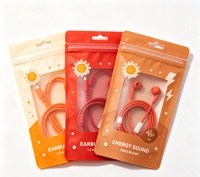 Durable and Convenient Earbud Wire Digital Accessory Packaging Bags Food Grade Plastic Bags for Digital Packaging Bags