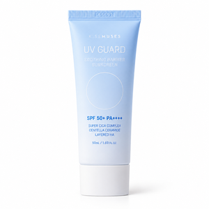 Crème solaire apaisante pour le visage SPF 50+ PA++++ Centella Céramide OEM ODM - Product Image 1
